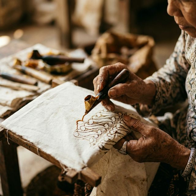 Artisan at work